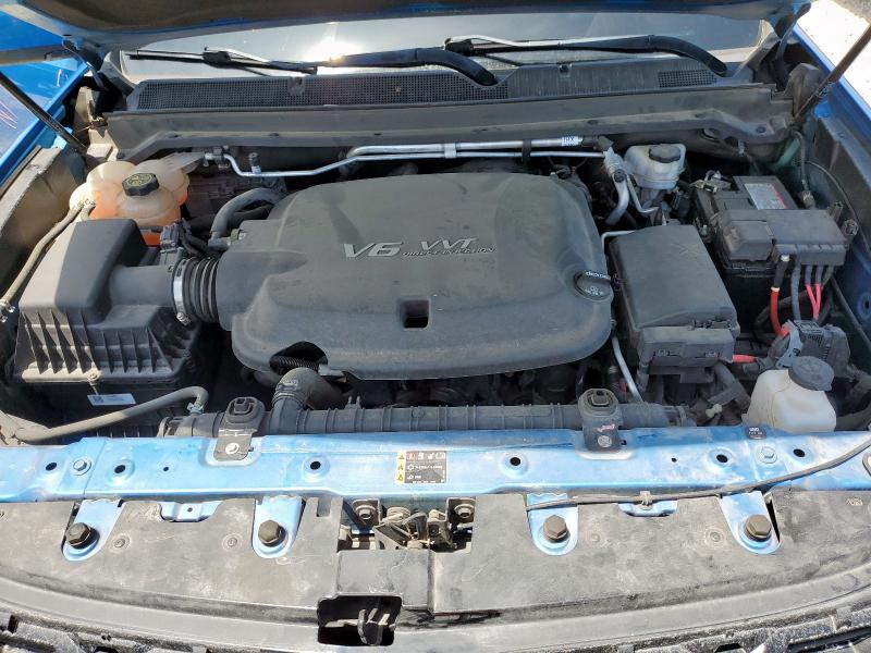 1GCGTEEN7M1157788 - 2021 CHEVROLET COLORADO ZR2 BLUE photo 11