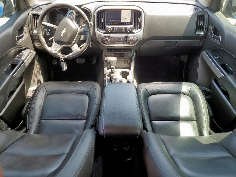 1GCGTEEN7M1157788 - 2021 CHEVROLET COLORADO ZR2 BLUE photo 8