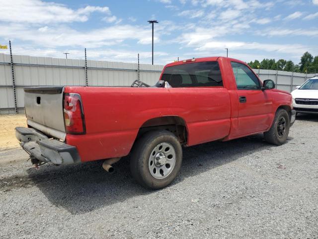 1GCEC14X67Z178611 - 2007 CHEVROLET SILVERADO C1500 CLASSIC RED photo 3