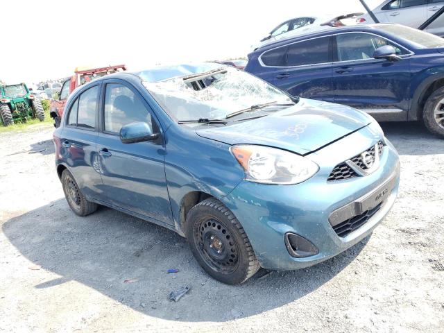 3N1CK3CPXGL265297 - 2016 NISSAN MICRA BLUE photo 4