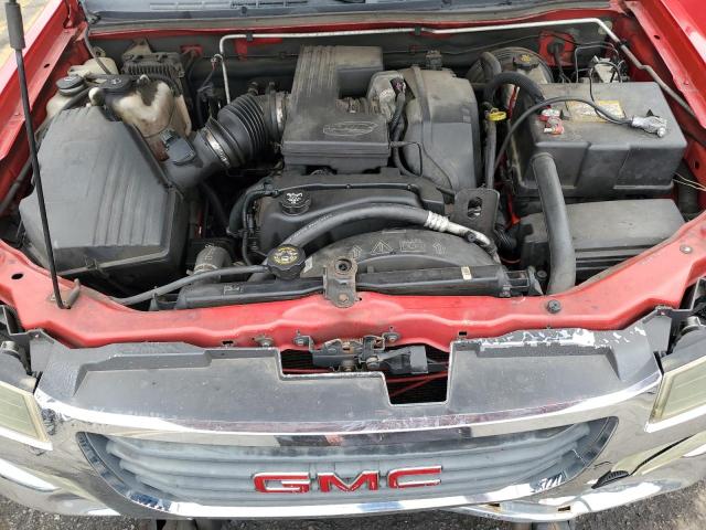 1GTDT136X58193944 - 2005 GMC CANYON RED photo 11