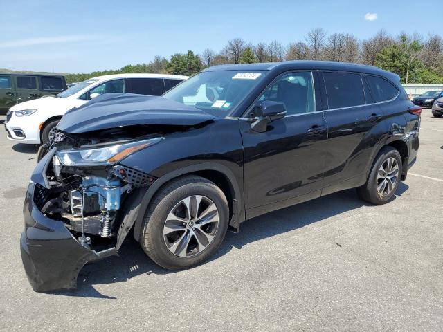 5TDHZRBH8LS512879 - 2020 TOYOTA HIGHLANDER XLE BLACK photo 1
