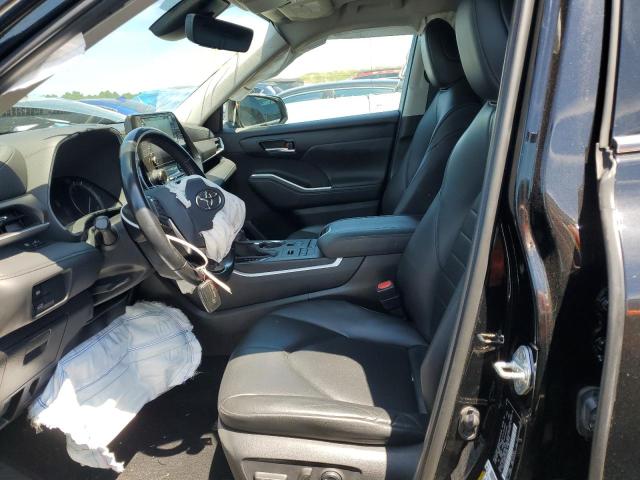 5TDHZRBH8LS512879 - 2020 TOYOTA HIGHLANDER XLE BLACK photo 7