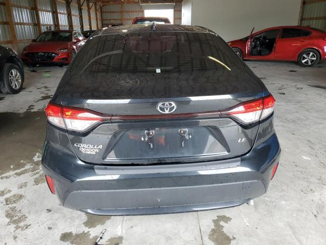 JTDEPMAE4MJ172437 - 2021 TOYOTA COROLLA LE BLACK photo 6
