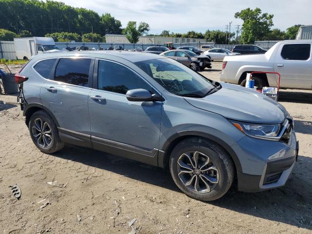 5J6RW1H85ML001116 - 2021 HONDA CR-V EXL GRAY photo 4