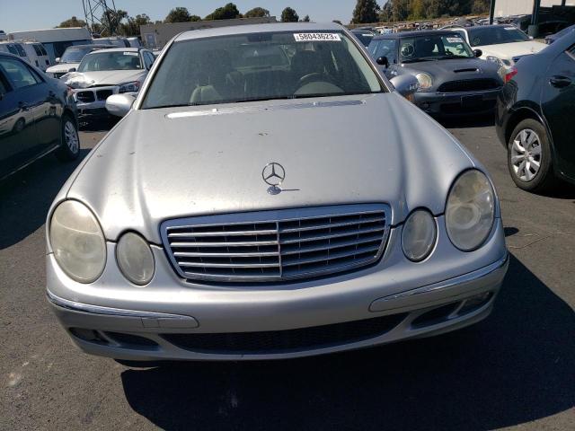 WDBUF56J36A848727 - 2006 MERCEDES-BENZ E 350 SILVER photo 5