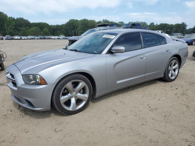 2C3CDXHG9EH363352 - 2014 DODGE CHARGER SXT SILVER photo 1