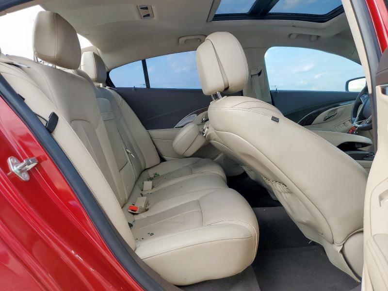 1G4GB5GR2EF156700 - 2014 BUICK LACROSSE RED photo 10