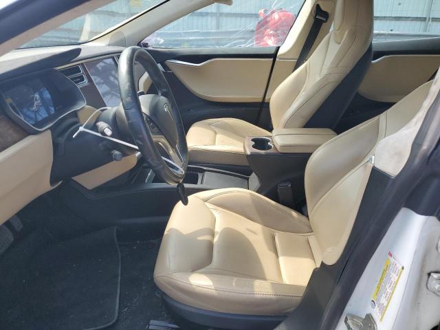 5YJSA1E27GF167618 - 2016 TESLA MODEL S Սպիտակ լուսանկար 7