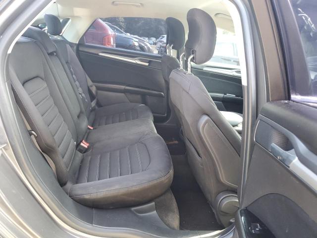 1FA6P0H78E5383547 - 2014 FORD FUSION SE GRAY photo 10