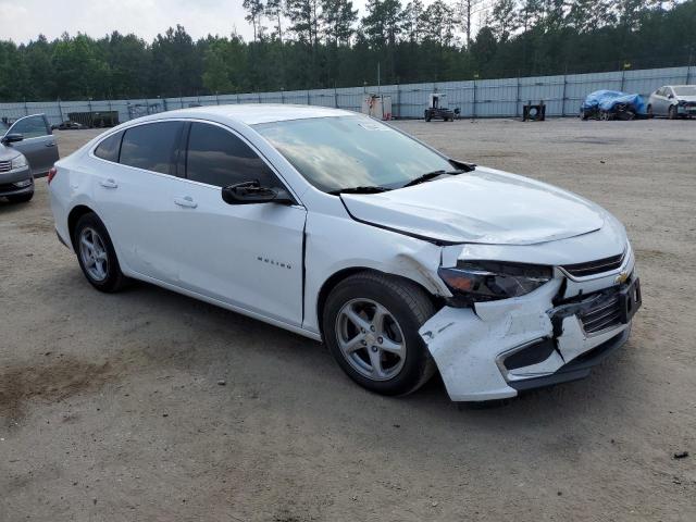 1G1ZB5STXHF132433 - 2017 CHEVROLET MALIBU LS WHITE photo 4