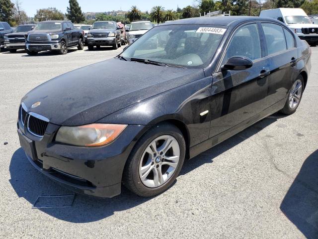 WBAVA37568NL52467 - 2008 BMW 1 SERIES I 黑色 照片 1