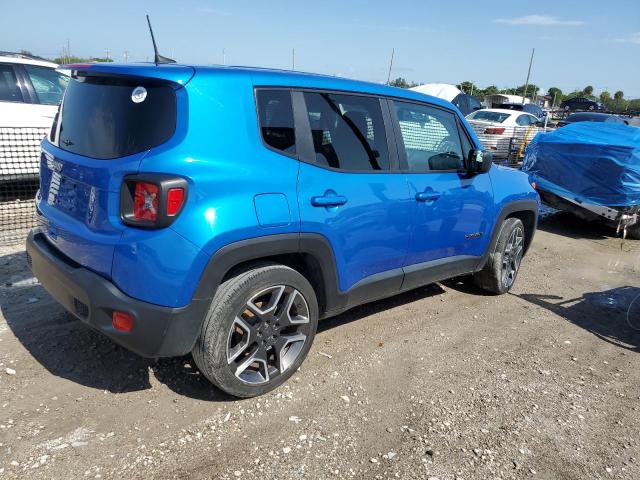 ZACNJAAB9LPL74319 - 2020 JEEP RENEGADE SPORT BLUE photo 3