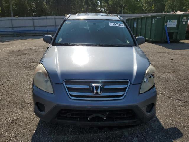 JHLRD78916C026141 - 2006 HONDA CR-V SE GRAY photo 5