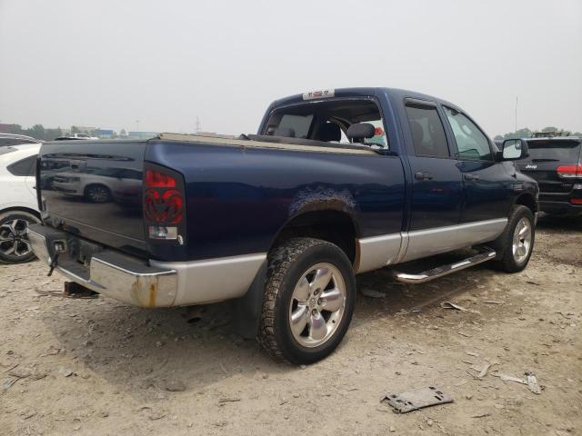 1D7HU18D24J177174 - 2004 DODGE RAM 1500 ST BLUE photo 3