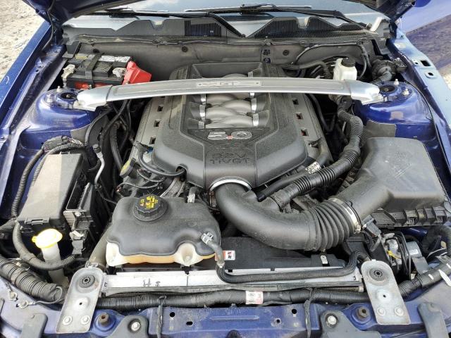 1ZVBP8CF4E5267412 - 2014 FORD MUSTANG GT BLUE photo 11