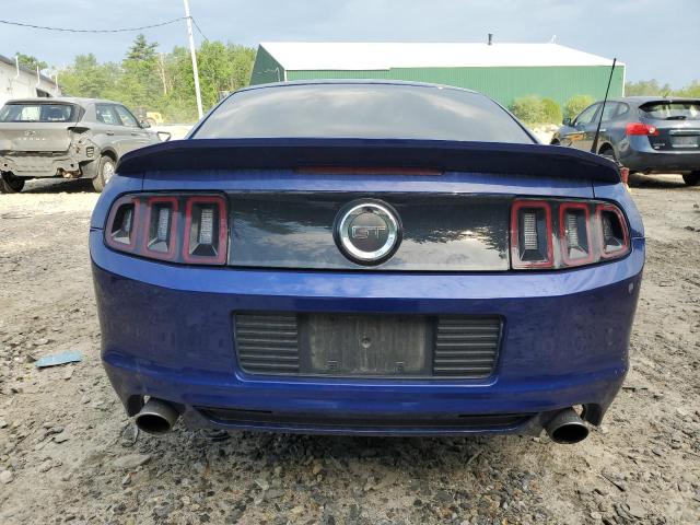 1ZVBP8CF4E5267412 - 2014 FORD MUSTANG GT BLUE photo 6