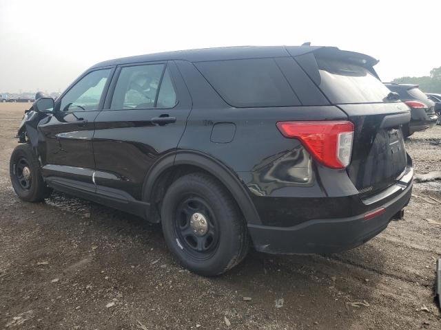 1FM5K8AC0MNA11740 - 2021 FORD EXPLORER POLICE INTERCEPTOR BLACK photo 2