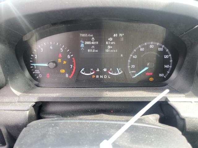 1FM5K8AC0MNA11740 - 2021 FORD EXPLORER POLICE INTERCEPTOR BLACK photo 9