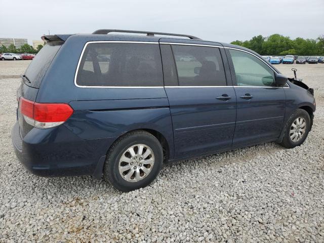 5FNRL38789B404194 - 2009 HONDA ODYSSEY EXL BLUE photo 3