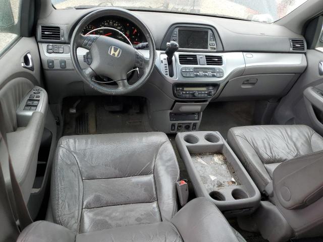 5FNRL38789B404194 - 2009 HONDA ODYSSEY EXL BLUE photo 8