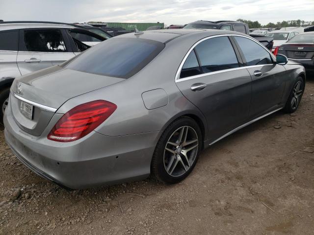 WDDUG8FB4EA057636 - 2014 MERCEDES-BENZ S 550 4MATIC SILVER photo 3