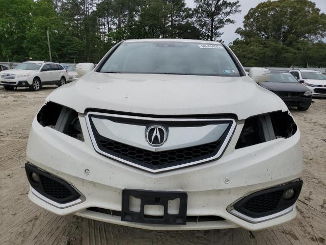 5J8TB4H77JL008629 - 2018 ACURA RDX ADVANCE WHITE photo 5
