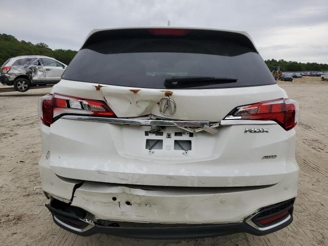 5J8TB4H77JL008629 - 2018 ACURA RDX ADVANCE WHITE photo 6