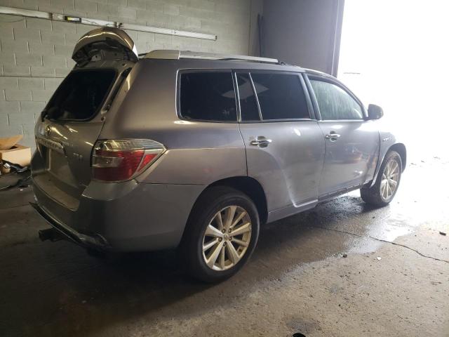 JTEEW44A282010152 - 2008 TOYOTA HIGHLANDER HYBRID LIMITED SILVER photo 3