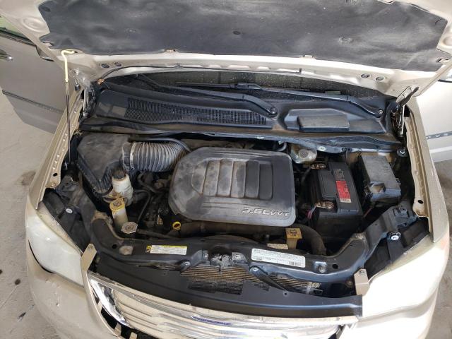 2C4RC1CGXCR361775 - 2012 CHRYSLER TOWN & COU TOURING L GOLD photo 12