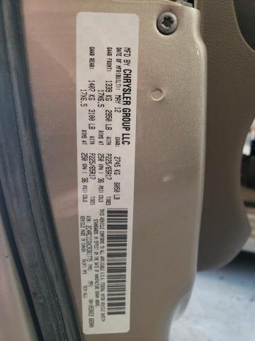 2C4RC1CGXCR361775 - 2012 CHRYSLER TOWN & COU TOURING L GOLD photo 13