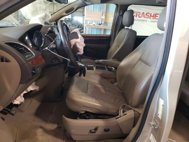 2C4RC1CGXCR361775 - 2012 CHRYSLER TOWN & COU TOURING L GOLD photo 7