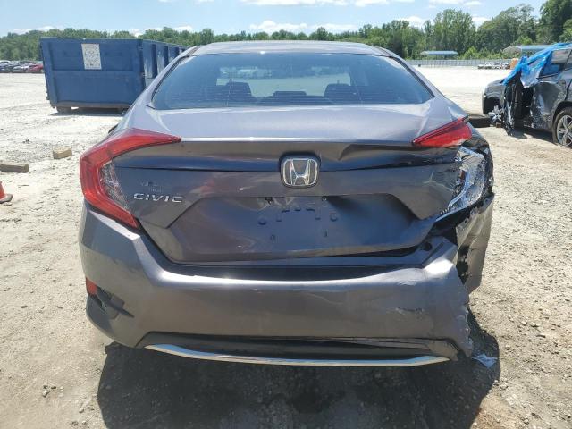 19XFC2F67KE037288 - 2019 HONDA CIVIC LX GRAY photo 6