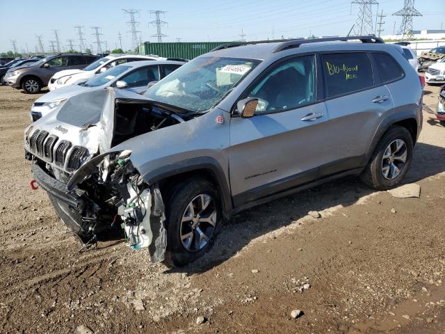 1C4PJMBS6FW786734 - 2015 JEEP CHEROKEE TRAILHAWK 灰色 照片 1