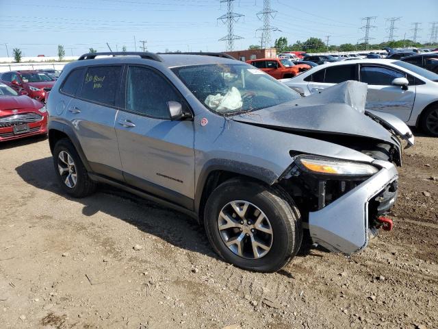 1C4PJMBS6FW786734 - 2015 JEEP CHEROKEE TRAILHAWK 灰色 照片 4