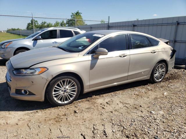 3FA6P0H96GR147268 - 2016 FORD FUSION SE BEIGE photo 1