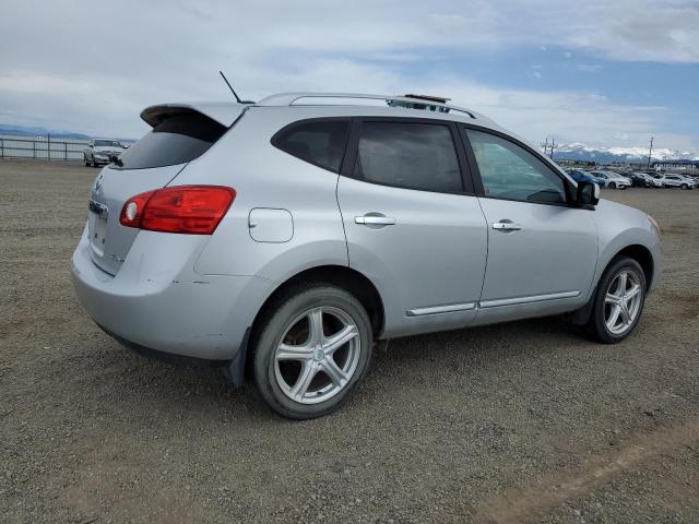 JN8AS5MV2DW138955 - 2013 NISSAN ROGUE S 银色 照片 3