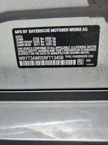 WBY73AW05RFT13458 - 2024 BMW I4 EDRIVE 40 白色 照片 13