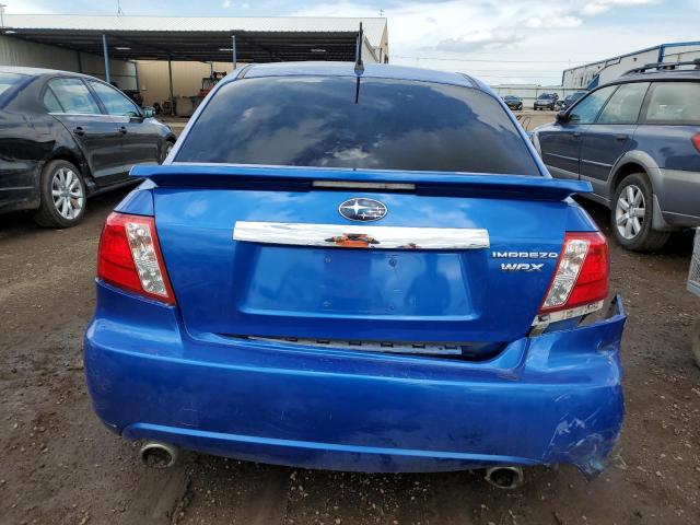 JF1GE74698G513988 - 2008 SUBARU IMPREZA WRX BLUE photo 6