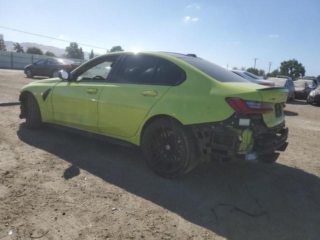 WBS43AY01PFN30318 - 2023 BMW M3 COMPETITION GREEN photo 2