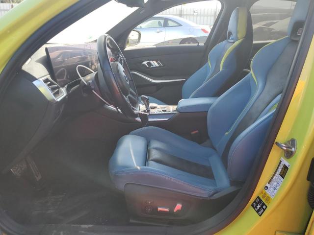 WBS43AY01PFN30318 - 2023 BMW M3 COMPETITION GREEN photo 7