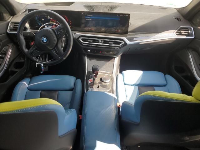 WBS43AY01PFN30318 - 2023 BMW M3 COMPETITION GREEN photo 8