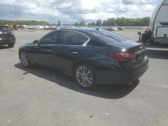 JN1EV7AR9KM594129 - 2019 INFINITI Q50 LUXE შავი ფოტო 2