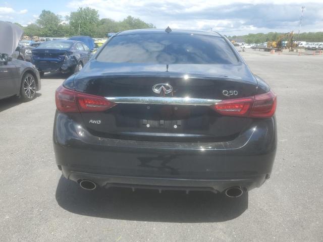 JN1EV7AR9KM594129 - 2019 INFINITI Q50 LUXE შავი ფოტო 6