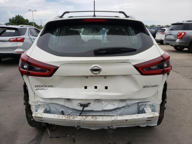 JN1BJ1CW6LW648278 - 2020 NISSAN ROGUE SPOR S WHITE photo 6