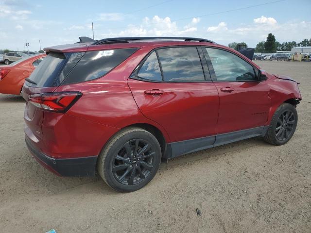 3GNAXMEG8PS130261 - 2023 CHEVROLET EQUINOX RS RED photo 3