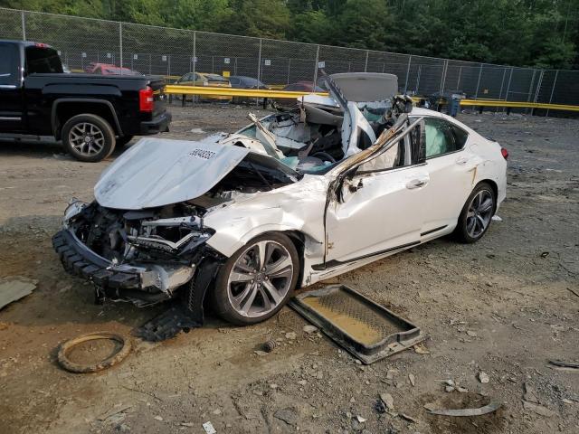 19UUB6F67MA001898 - 2021 ACURA TLX ADVANCE WHITE photo 1
