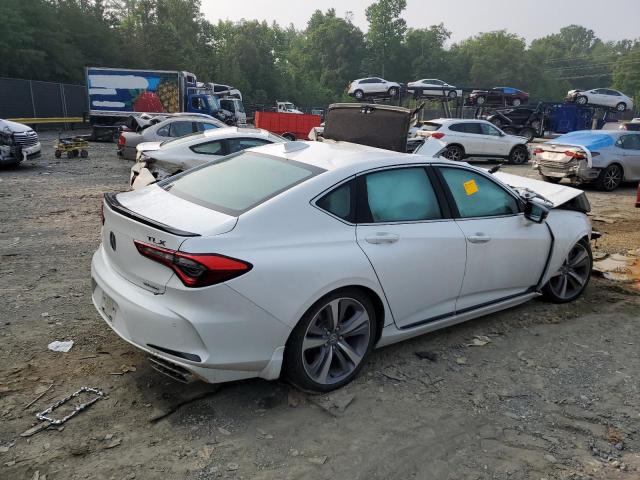 19UUB6F67MA001898 - 2021 ACURA TLX ADVANCE WHITE photo 3