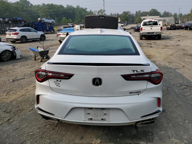 19UUB6F67MA001898 - 2021 ACURA TLX ADVANCE WHITE photo 6