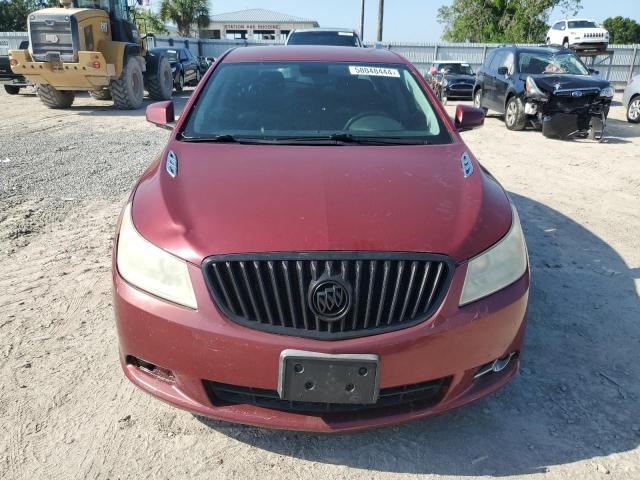 1G4GE5ED1BF138652 - 2011 BUICK LACROSSE CXS BURGUNDY photo 5